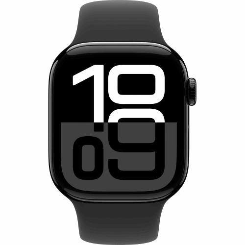 Умные часы Apple Watch S10 42 mm M/L Jet Black Aluminum Case Sport Band