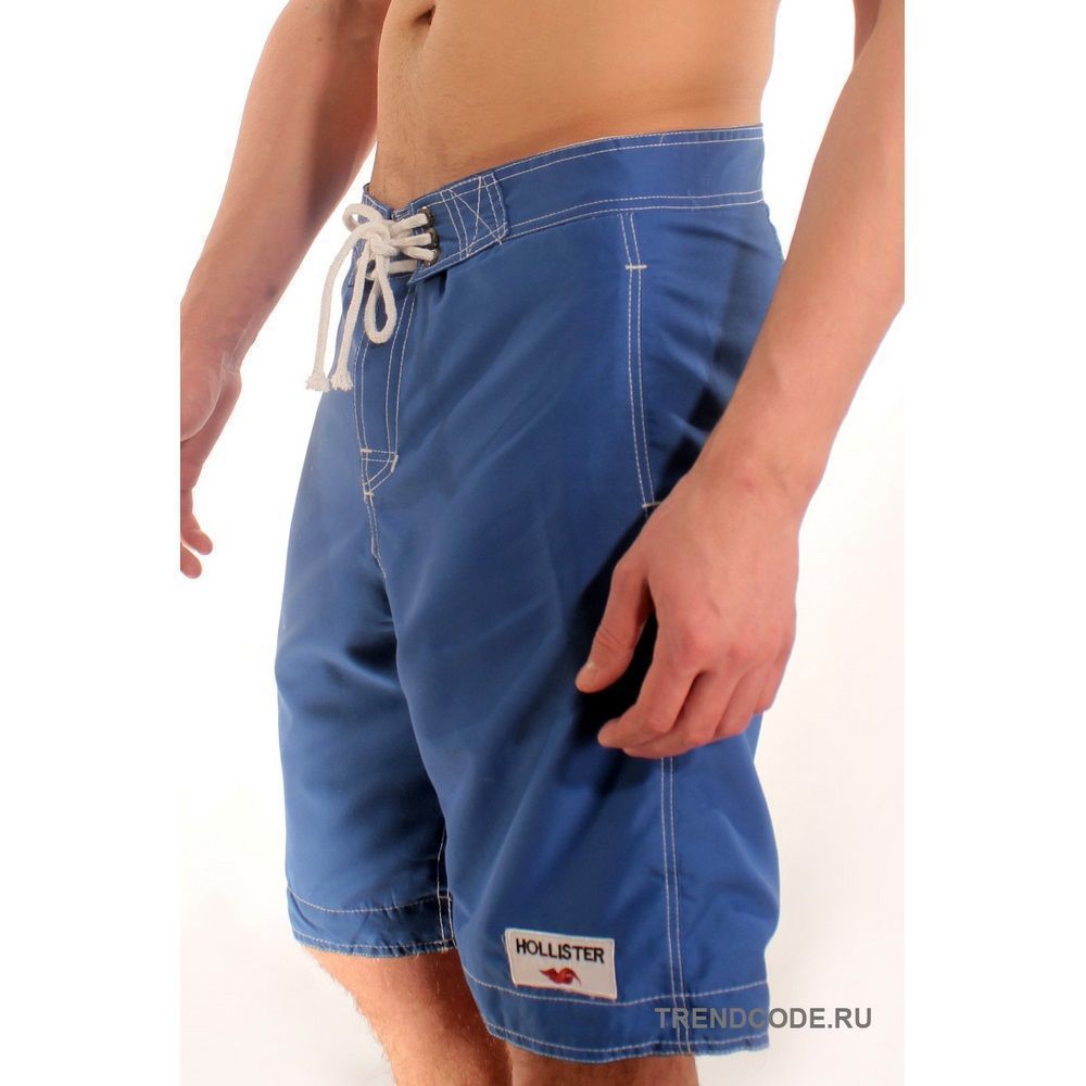 Мужские шорты пляжные синие ABERCROMBIE&amp;FITCH 75892