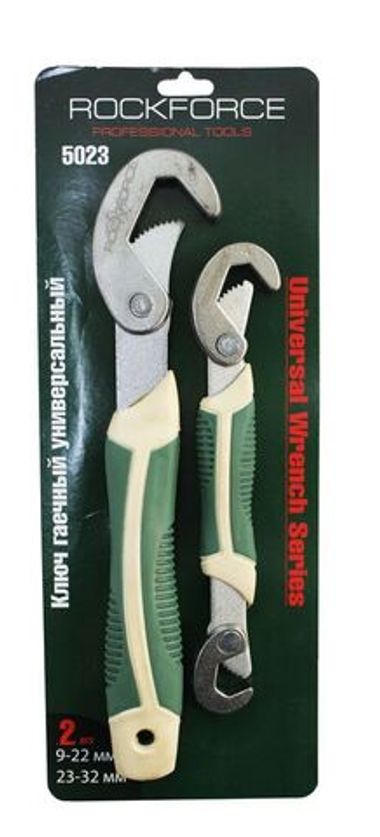 Ключи гаечные универсальные, разводные 9-22, 23-32 RockForce##Rock FORCE RF-5023