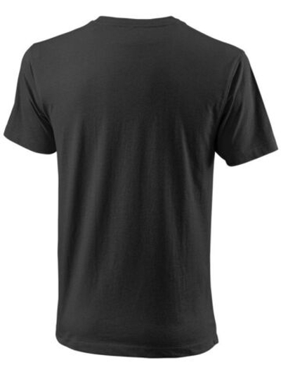 Мужская теннисная футболка Wilson Team II Tech Tee Men - black