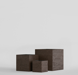 Кашпо, коллекция Surface, форма CUBE