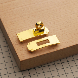 Оснастка для браслета HERMES, цвет золото (цинковый сплав с гальваникой)