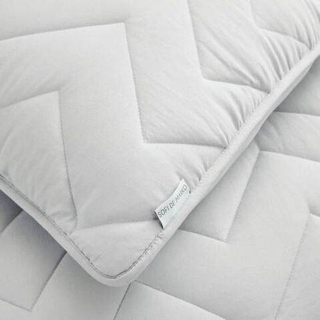 Покрывало 160х220 и наволочка 50х70 Sofi De MarkO Робби серое