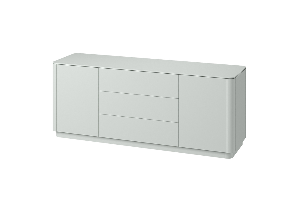 Тумба Tammi 2 двери 3 ящика (светло-серый)