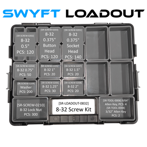 SWYFT Loadout Parts Bundles - 8-32 Screw Kit