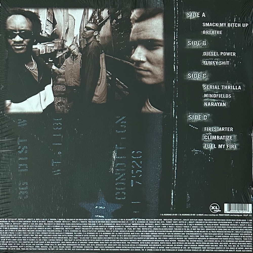 Prodigy – The Fat Of The Land 2LP (Европа)