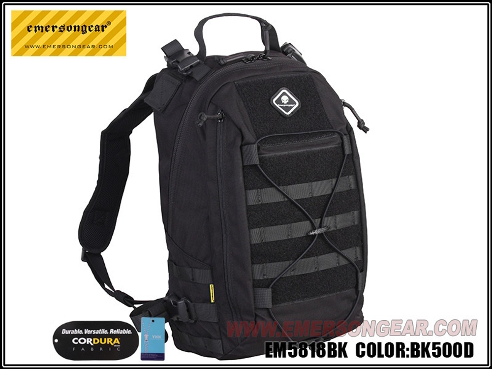 Тактический рюкзак Emersongear Assault Backpack RemovableOperatorPack, 18L (Black)