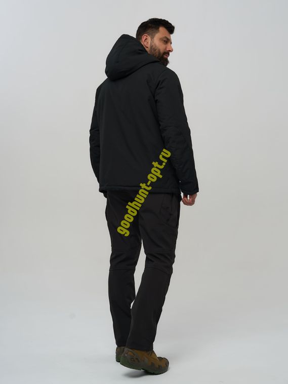 Тактическая зимняя куртка (Бушлат) с фольгой Черный