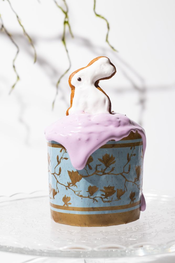 КУЛИЧ ПРАЗДНИЧНЫЙ БЕЗ ГЛЮТЕНА (ПРЕДЗАКАЗ, ОТДАЕТСЯ С 9 ПО 12 АПРЕЛЯ)