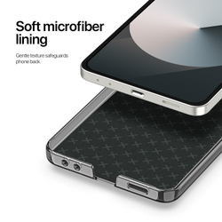 Чехол из искусственной кожи от Dux Ducis для Samsung Flip 6 и Flip7 FE (W25 Flip), серия Stex Series Case