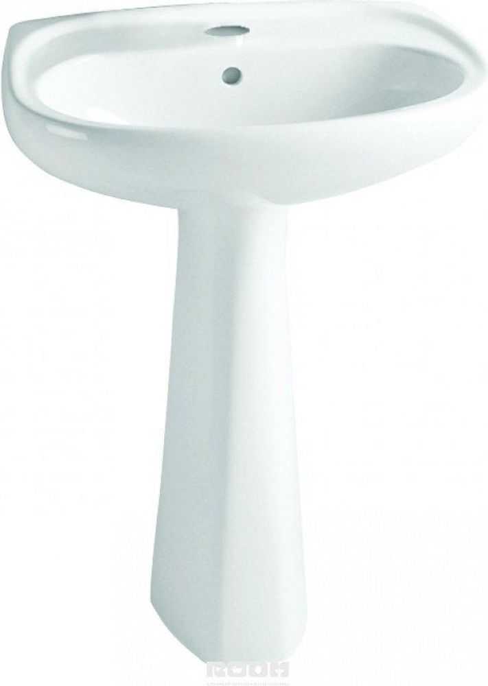 Раковина с постаментом/Vitra Normus/9600B003-7650/55_45/овальная/комплект, шт