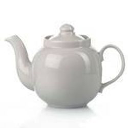 Чайник фарф завар 700мл Янтарь Белье с53/1 037612 (1,12)