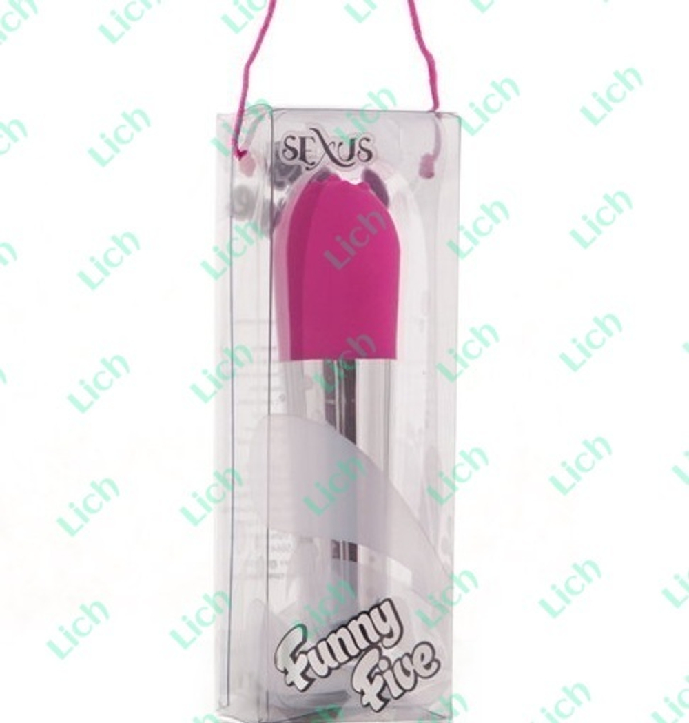 Вибратор фиолетовый 10 см.