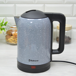 Чайник электрический 2л Sakura SA-2121GD, цвет серый в крапинку