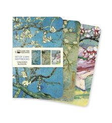 Bloknot \ Блокнот \ Notebook Vincent van Gogh: Blossom Set of 3 Mini Notebooks