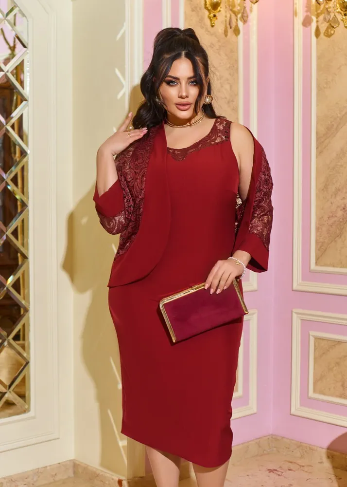 Платье с жакетом УК-1230 Fabrika