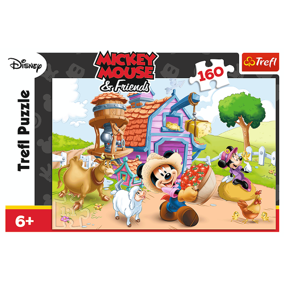 Puzzle &quot;160&quot; - Mickey the farmer / Disney Standard Characters