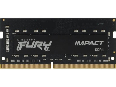 Оперативная память Kingston Fury KF432S20IB/16, DDR4 1х 16ГБ 3200 МГц, SODIMM, RTL