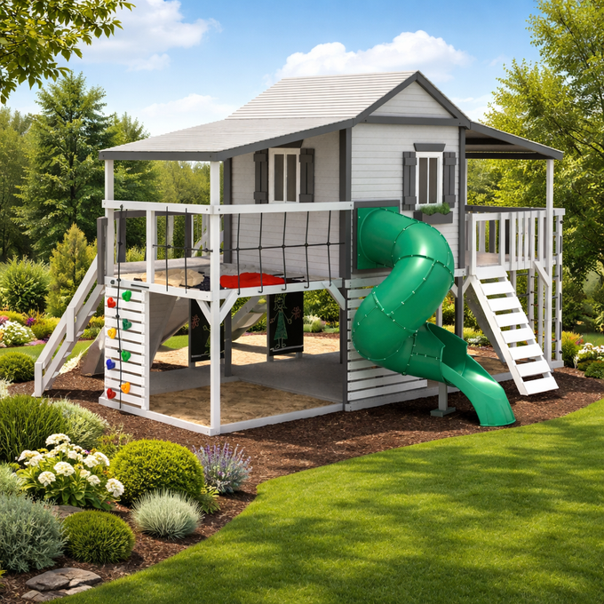 Детская площадка IgraGrad Домик D1 мод.1