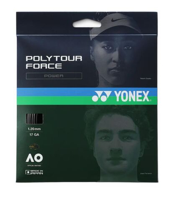 Теннисные струны Yonex Poly Tour Force (12 m) - black