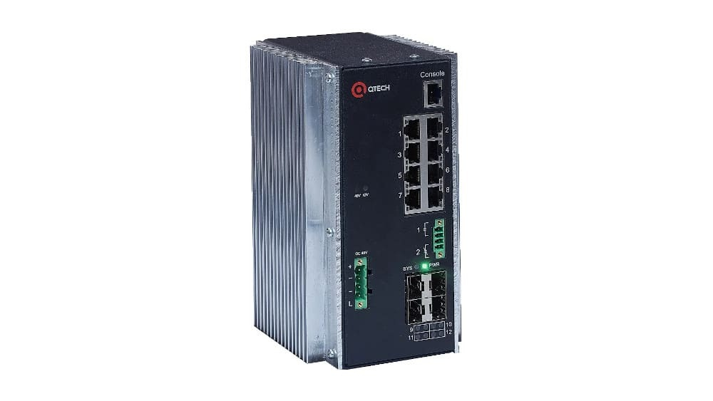 Qtech QSW-3310-12T-I-POE-DC Сетевое оборудование