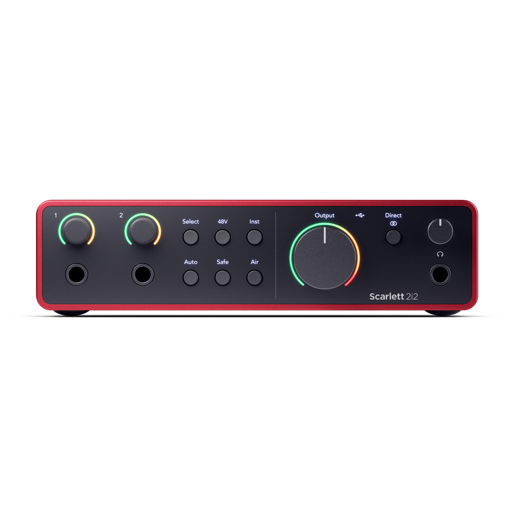 Аудиоинтерфейс Focusrite Scarlett 2i2 4th Gen