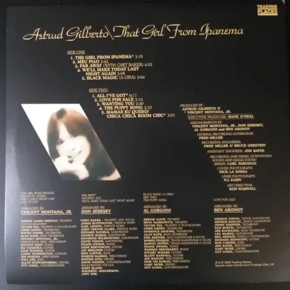 Astrud Gilberto - That Girl From Ipanema - LP