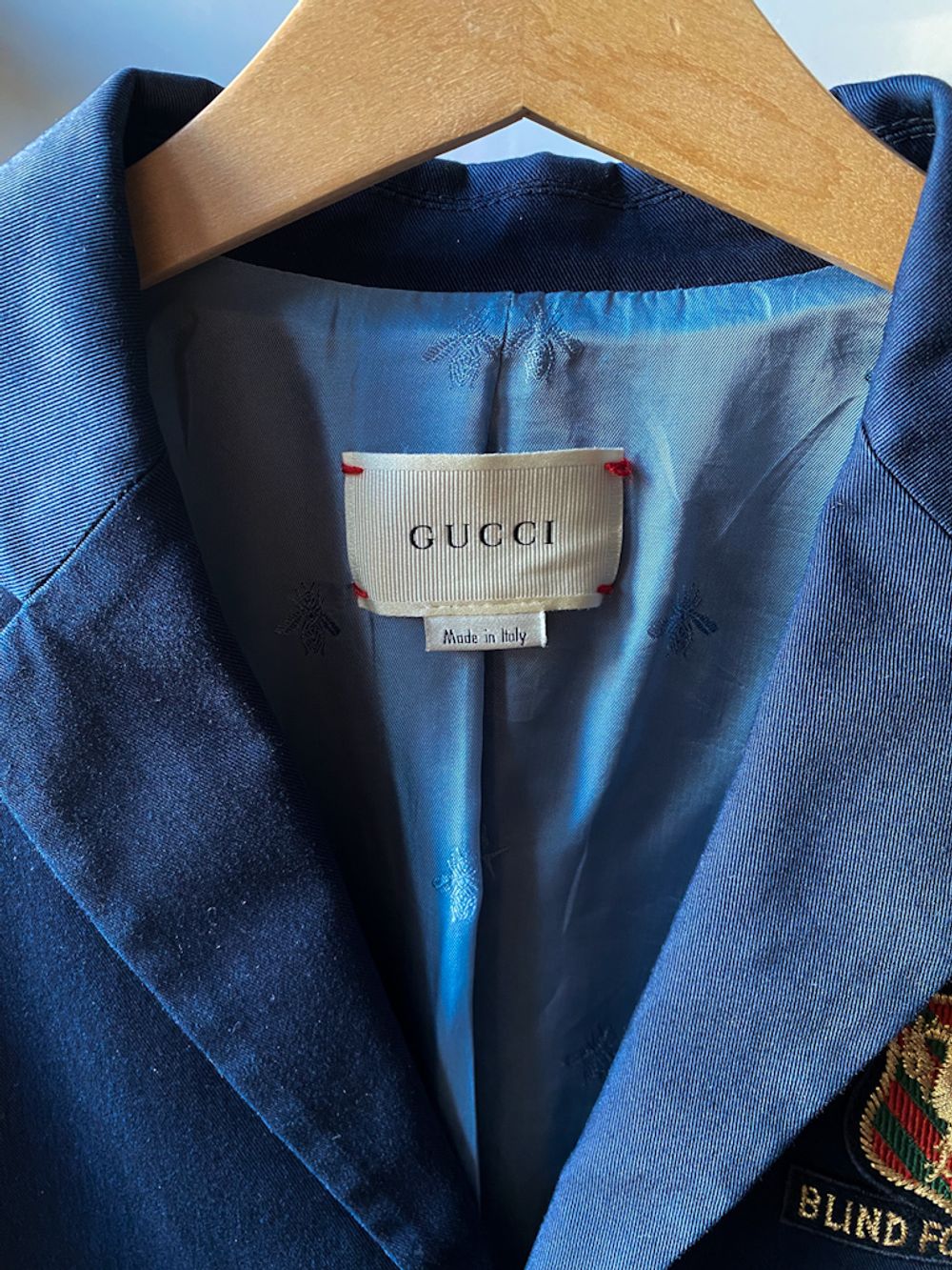 Хлопковый пиджак Gucci, 140