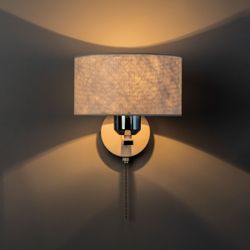 Citilux Тильда CL469310 Бра с абажуром и выключателем Белое