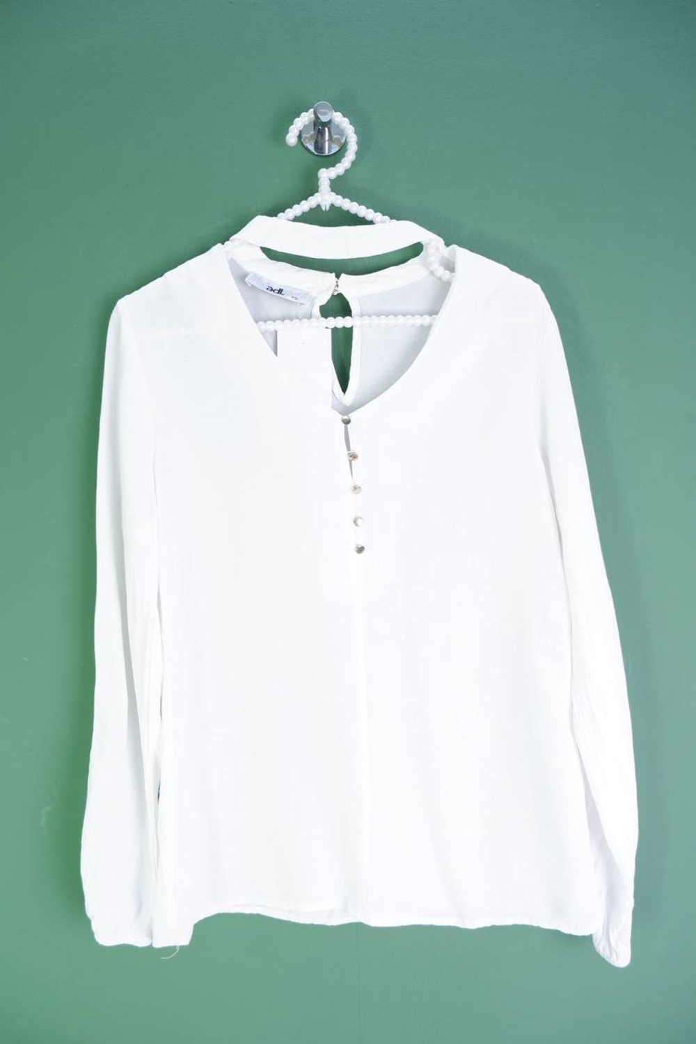 Блузка Adl приятная к телу, маркировка ХS, визуально 42 размер