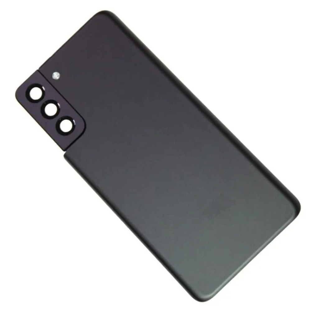 Задняя крышка для Samsung Galaxy S21+ (G996B) Черный - Премиум
