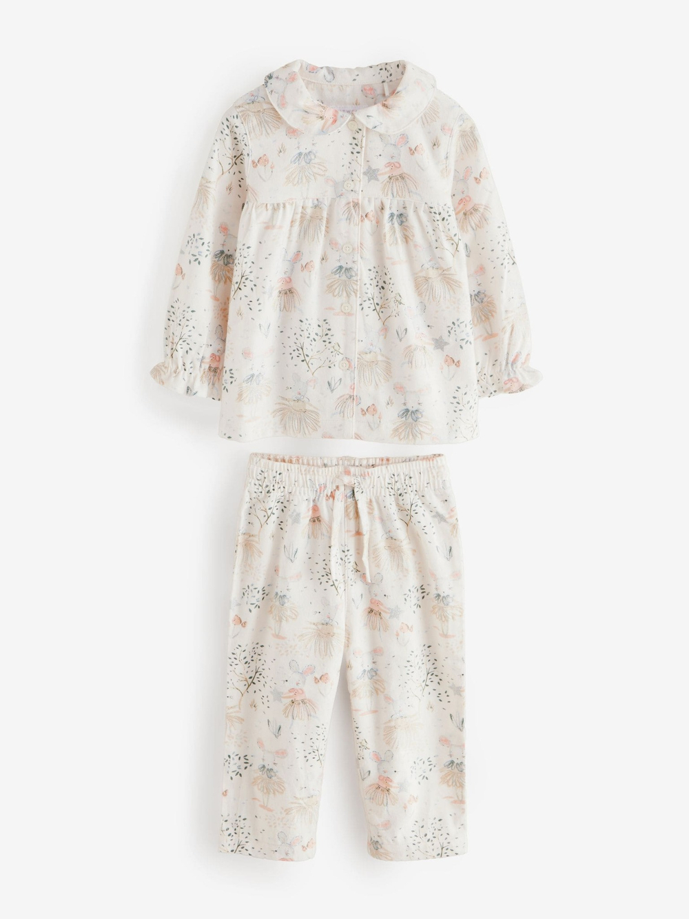 Пижама для девочки Next Q96-763, Молочный