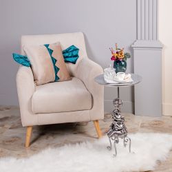 Подушка декоративная Дракон Стар Бежевая