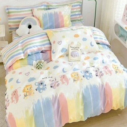 Комплект постельного белья "О. PANIO KIDS", сатин, 100% хлопок. Пододеяльник и наволочки на молнии!!!