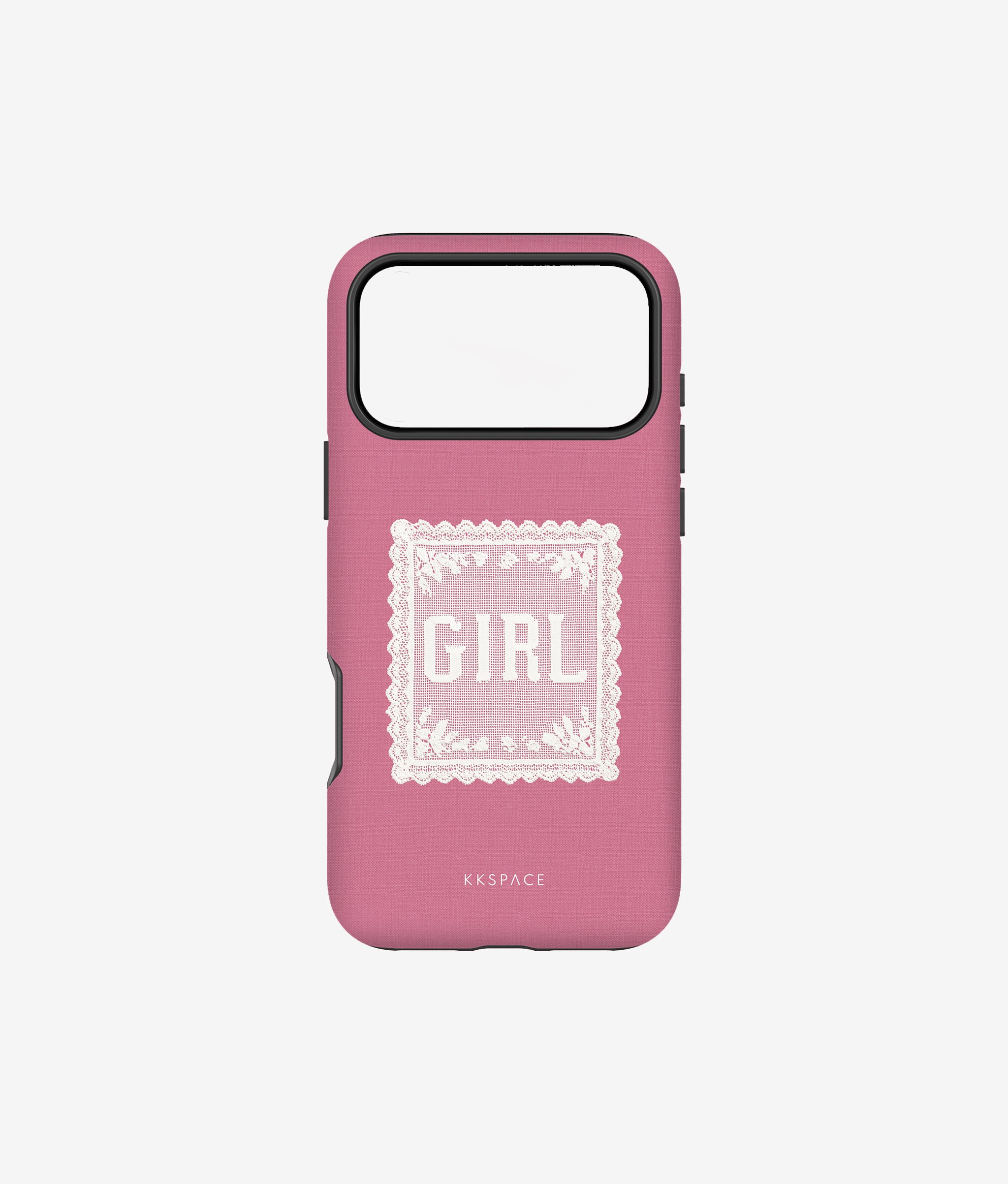 Чехол GIRLHOOD (розовый) для iPhone