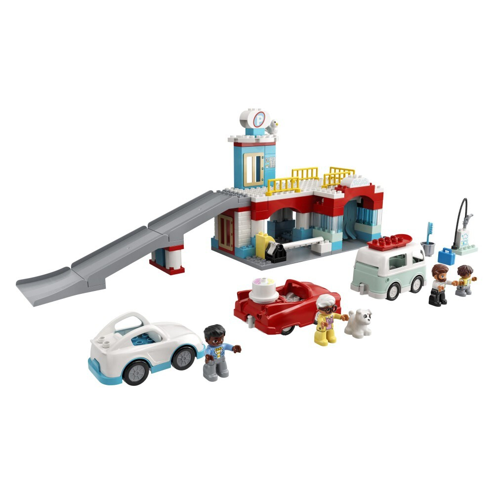 LEGO DUPLO Town — Многоэтажная парковка и автомойка 10948 / артикул   10948  / GTIN 5702016911329