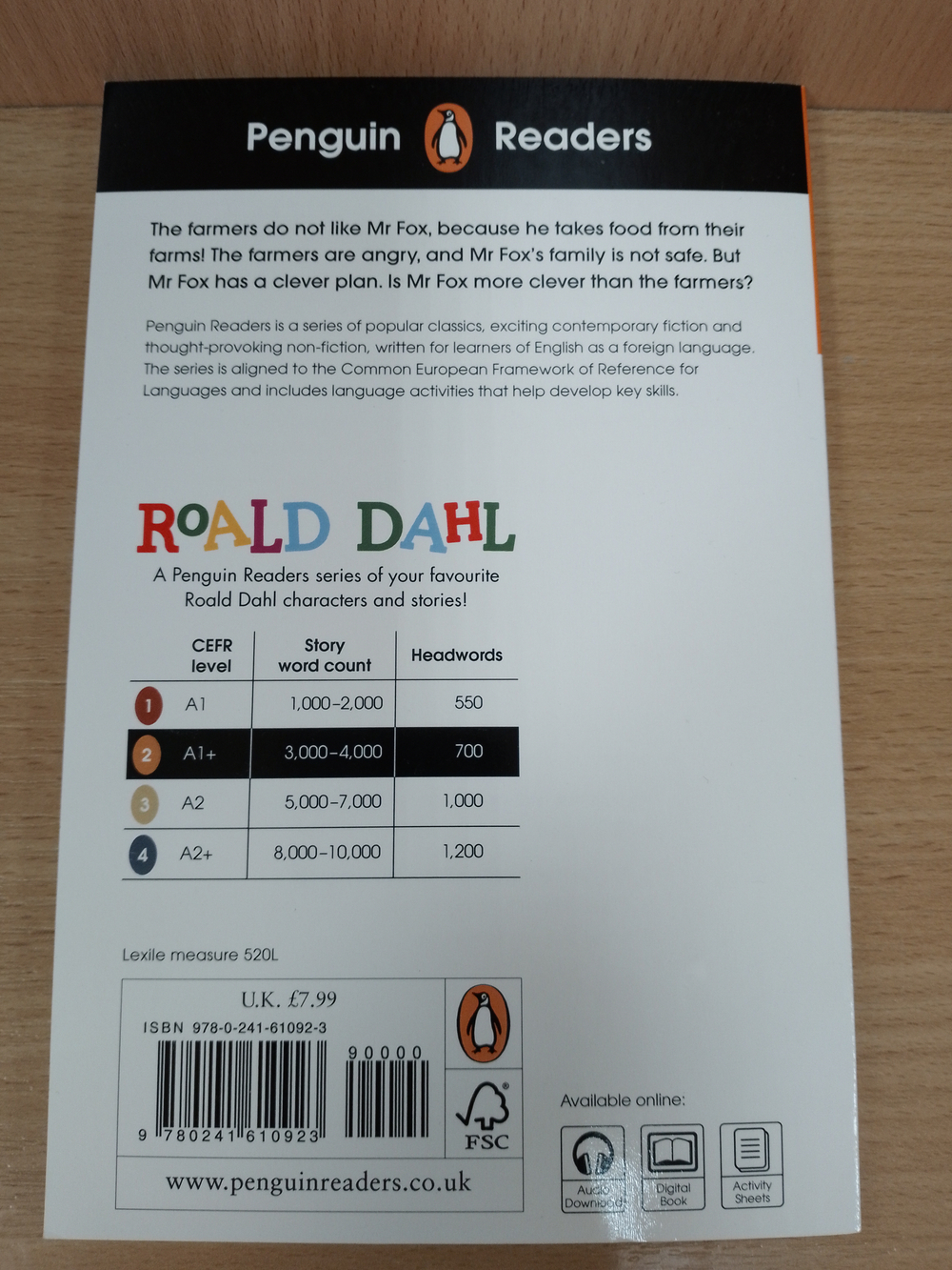 Penguin Readers Level 2: Roald Dahl Fantastic Mr Fox (ELT Graded Reader)