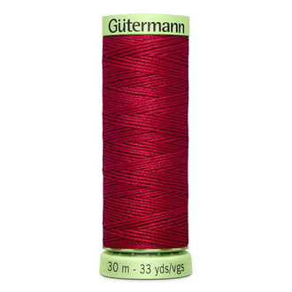 Нить Top Stitch 30/30 м для декоративной отстрочки, Gutermann, 384 малиновый щербет
