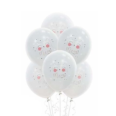 Шар воздушный с рисунком "Кот Мяу!" 36 см