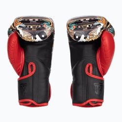 Боксёрские перчатки Top King Boxing Culture black/red TKBGCT-SL-2C3