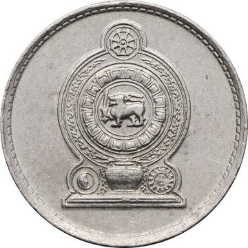 25 центов 1982 Шри-Ланка