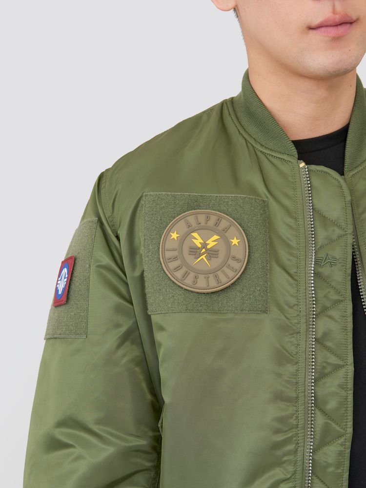 Бомбер Alpha Industries MA-1 Flex Sage Green (Зеленый)