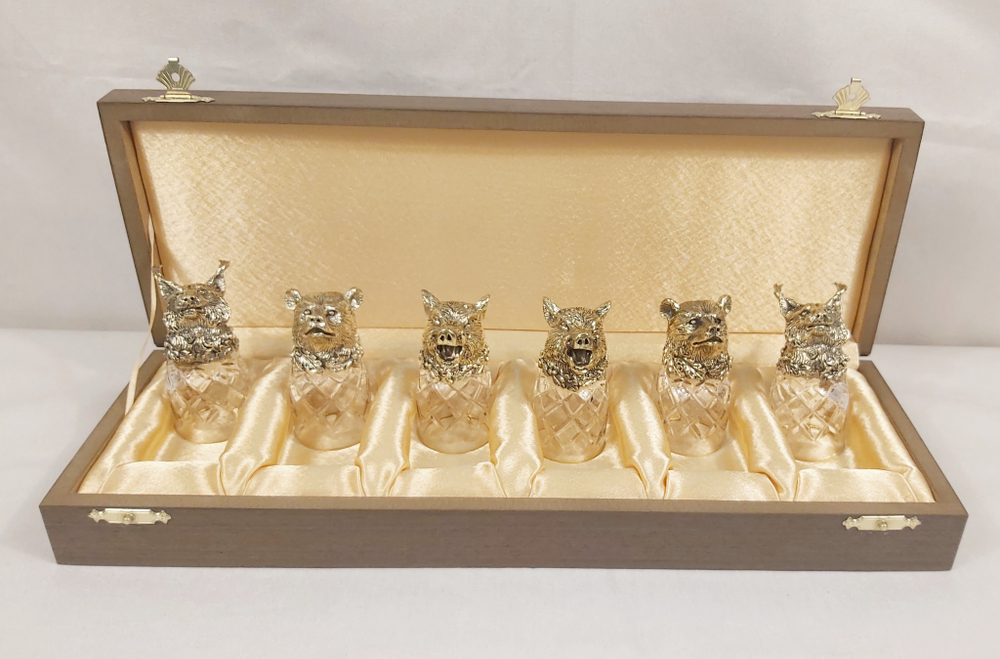 Стопки-перевертыши "Лесные звери", в наборе 6 шт.