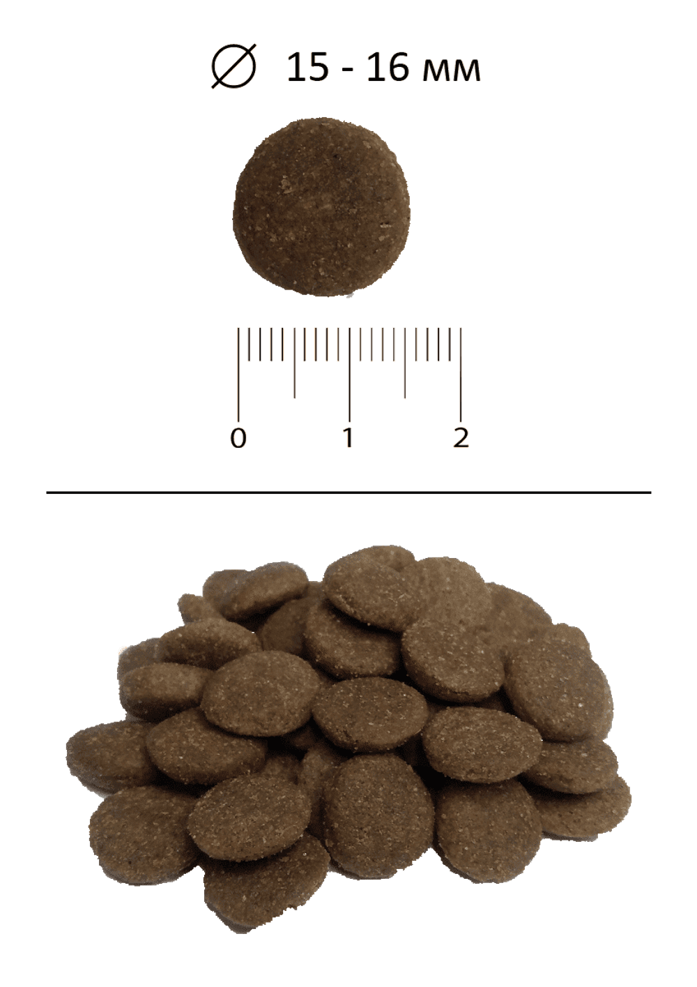 Сухой корм для собак Blitz Adult BEEF & RICE Sensitive (говядина и рис) для собак всех пород, 1,8 кг