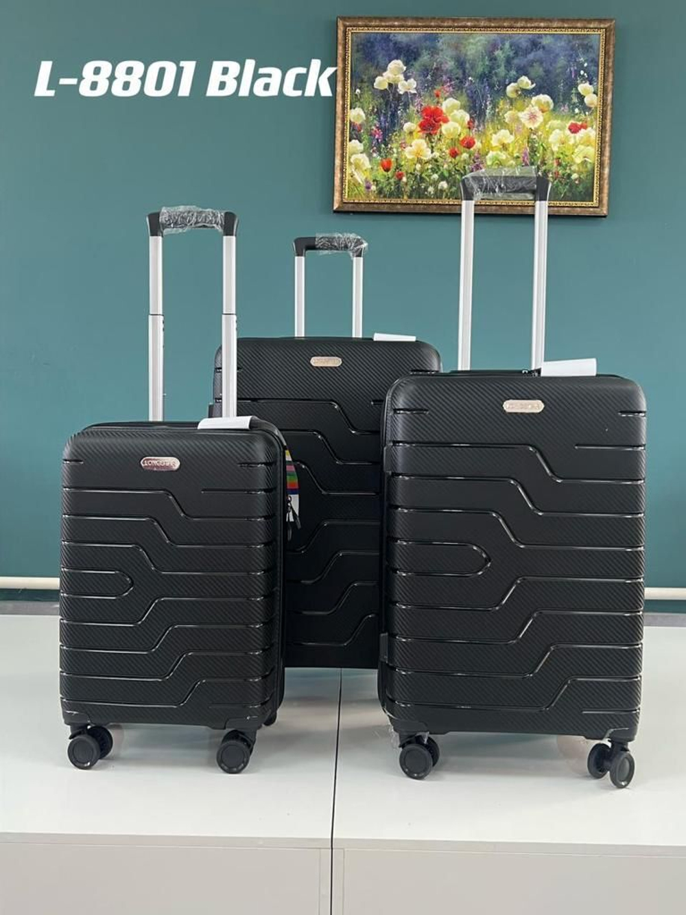 Ручная кладь Bon-Voyage PP Two, Черный, S