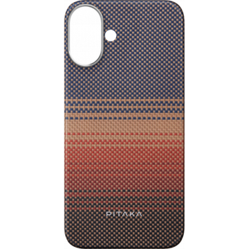 Чехол Pitaka Fusion Weaving MagEZ 5 (1500D) для iPhone 16 Plus - Sunset
