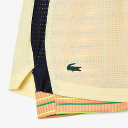 Женские теннисные шорты Lacoste Shorts Women - Yellow, Blue