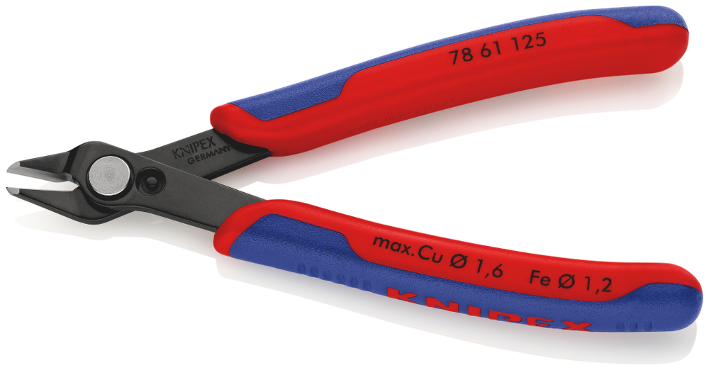 Electronic Super Knips® чернёные 125 мм 7861125SB