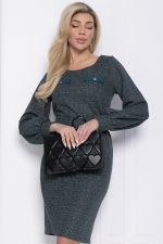 Платье Шарли (темно-зеленое) П12482-18 LT Collection