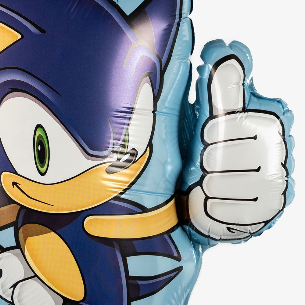 Шар (28''/71 см) Фигура, Соник, 1 шт.